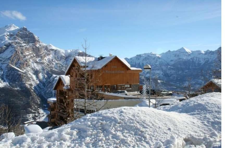 Ferienwohnung Le Hameau Des Ecrins Station 1800 Puy-Saint-Vincent Exterior foto